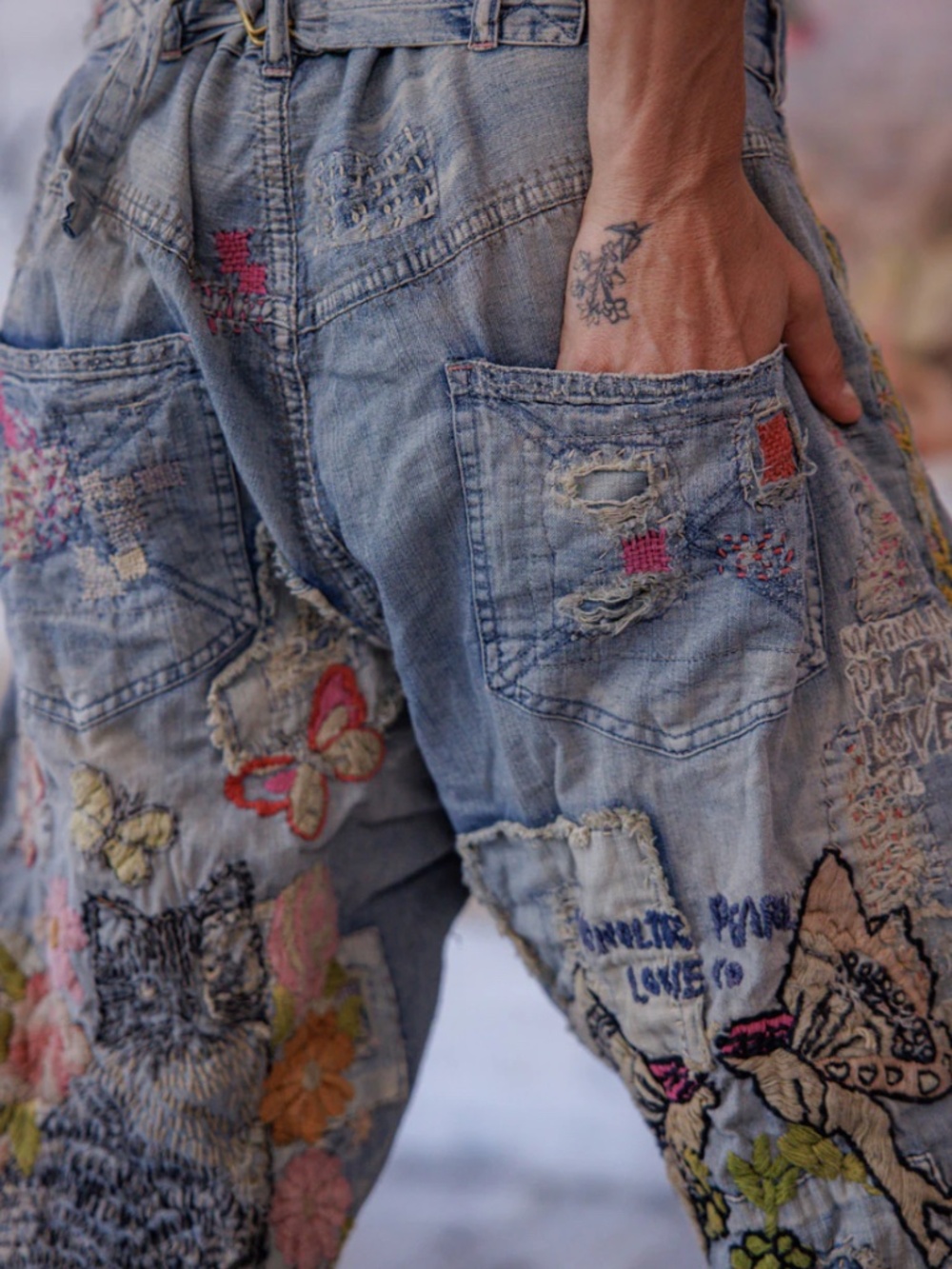 🦋NWT MAGNOLIA PEARL TOBY MINER DENIMS🦋 - Picture 10 of 11